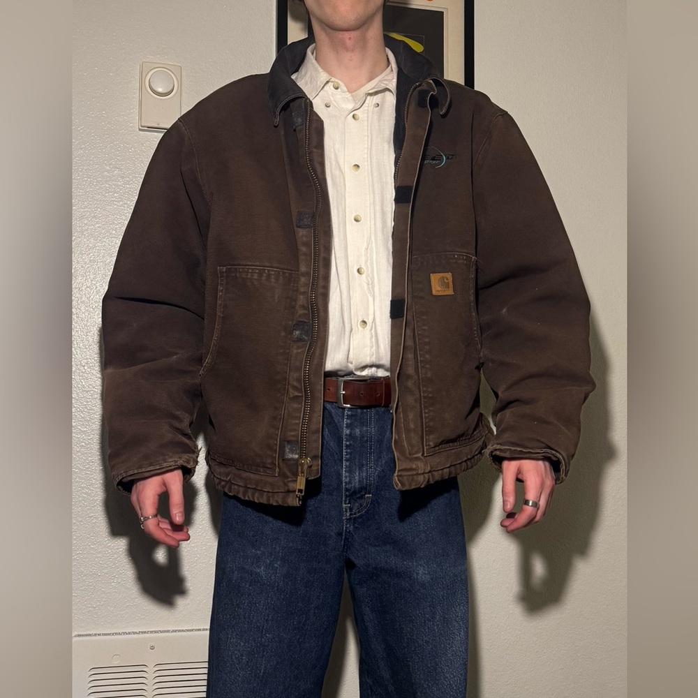 Carhartt Brown Men's Work Jacket